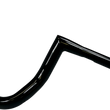 Load image into Gallery viewer, LA Choppers Handlebar - Twin Peaks - Bagger - 8" - Black LA-7361-08B - Side View