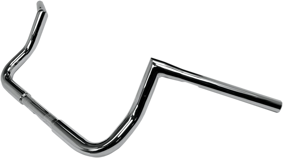 LA Choppers Handlebar - Twin Peaks - Bagger - 8" - Chrome LA-7361-08 - Side View