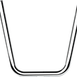 Load image into Gallery viewer, LA Choppers Handlebar - Twin Peaks - Road Glide - 16" - Chrome LA-7366-16 - Main Product View
