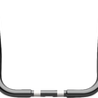 Load image into Gallery viewer, LA Choppers Handlebar - Twin Round - 1-1/4" x 12" - Black LA-7347-12B - Main Product View