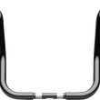 Load image into Gallery viewer, LA Choppers Handlebar - Twin Round - 1-1/4" x 14" - Black LA-7347-14B - Main Product View