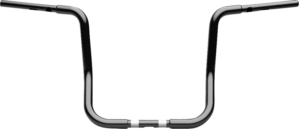 LA Choppers Handlebar - Twin Round - 1-1/4" x 14" - Black LA-7347-14B - Main Product View