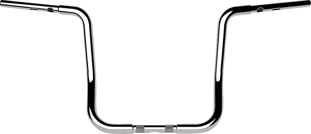 LA Choppers Handlebar - Twin Round - 1-1/4" x 14" - Chrome LA-7347-14 - Main Product View