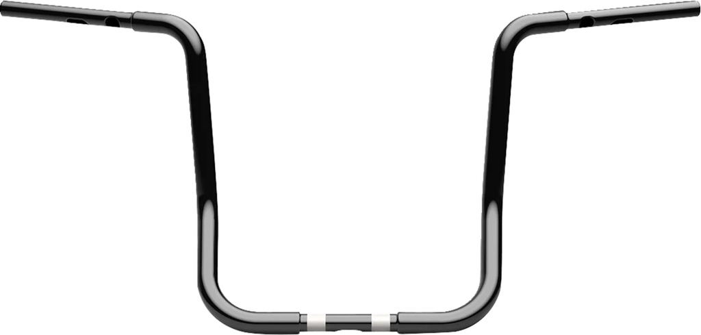 LA Choppers Handlebar - Twin Round - 1-1/4" x 16" - Black LA-7347-16B - Main Product View