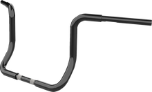 Load image into Gallery viewer, LA Choppers Handlebar - Twin Round - 12" - Black LA-7325-12B - Side View
