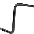 Load image into Gallery viewer, LA Choppers Handlebar - Twin Round - 14" - Black LA-7324-14B - Side View
