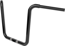 Load image into Gallery viewer, LA Choppers Handlebar - Twin Round - 14" - Black LA-7324-14B - Side View