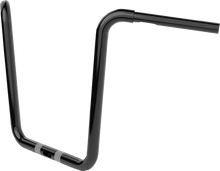 Load image into Gallery viewer, LA Choppers Handlebar - Twin Round - 16" - Black LA-7324-16B - Side View