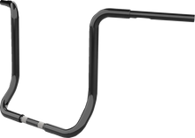 Load image into Gallery viewer, LA Choppers Handlebar - Twin Round - 16" - Black LA-7325-16B - Side View