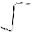 Load image into Gallery viewer, LA Choppers Handlebar - Twin Round - 16" - Chrome LA-7324-16C - Side View
