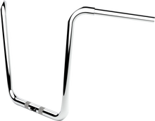 Load image into Gallery viewer, LA Choppers Handlebar - Twin Round - 16" - Chrome LA-7324-16C - Side View