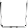 Load image into Gallery viewer, LA Choppers Handlebar - Twin Round - 16" - Chrome LA-7325-16C - Main Product View