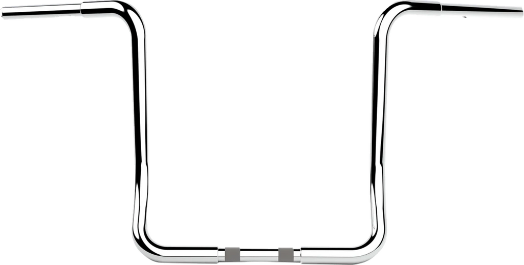 LA Choppers Handlebar - Twin Round - 16" - Chrome LA-7325-16C - Main Product View