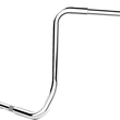 Load image into Gallery viewer, LA Choppers Handlebar - Twin Round - 16" - Chrome LA-7325-16C - Side View