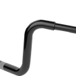 Load image into Gallery viewer, LA Choppers Handlebar - Twin Round - 8" - Black LA-7324-08B - Side View