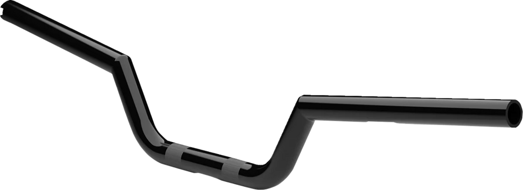 LA Choppers Handlebar - Valley - 1" - Black LA-7332-01B - Side View