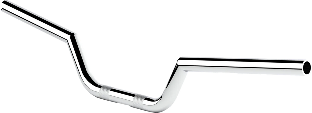 LA Choppers Handlebar - Valley - 1" - Chrome LA-7332-01 - Side View