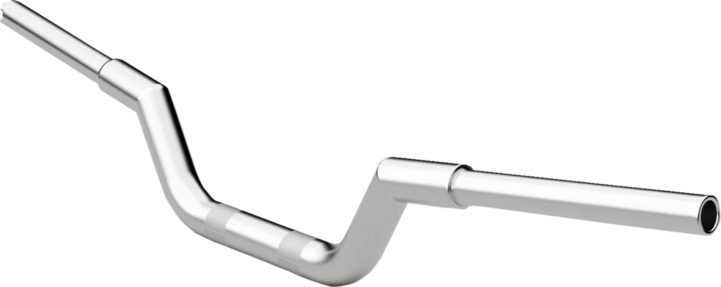 LA Choppers Handlebar - Valley - 1" - Stainless Steel LA-7332-01S - Side View