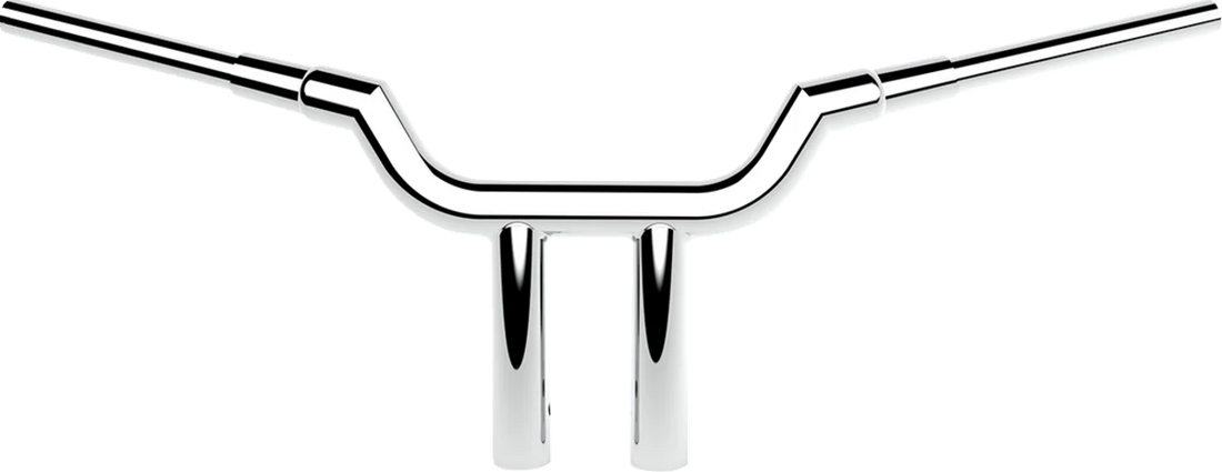 LA Choppers Handlebar - Valley - T-Bar - 12" - Black LA-7344-12B - Detail View