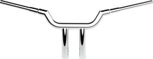 Load image into Gallery viewer, LA Choppers Handlebar - Valley - T-Bar - 12" - Chrome LA-7344-12 - Detail View