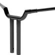 Load image into Gallery viewer, LA Choppers Handlebar - Valley - T-Bar - 16" - Black LA-7344-16B - Side View