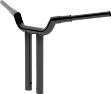 Load image into Gallery viewer, LA Choppers Handlebar - Valley - T-Bar - 16" - Black LA-7344-16B - Side View
