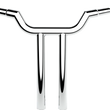 Load image into Gallery viewer, LA Choppers Handlebar - Valley - T-Bar - 16" - Chrome LA-7344-16 - Main Product View