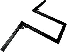 Load image into Gallery viewer, LA Choppers Handlebar - Web T - 12" - Black LA-7380-W12B - Side View