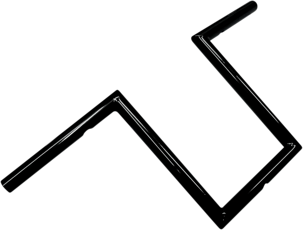LA Choppers Handlebar - Web T - 12" - Black LA-7380-W12B - Detail View