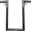 Load image into Gallery viewer, LA Choppers Handlebar - Web T - 12" - Chrome LA-7380-W12 - Main Product View