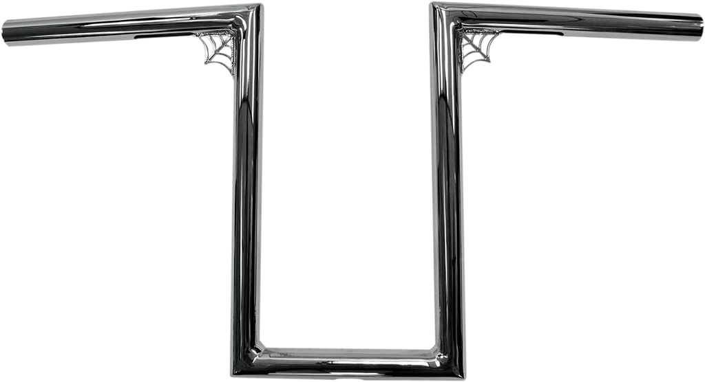 LA Choppers Handlebar - Web T - 12" - Chrome LA-7380-W12 - Main Product View