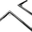 Load image into Gallery viewer, LA Choppers Handlebar - Web T - 12" - Chrome LA-7380-W12 - Side View