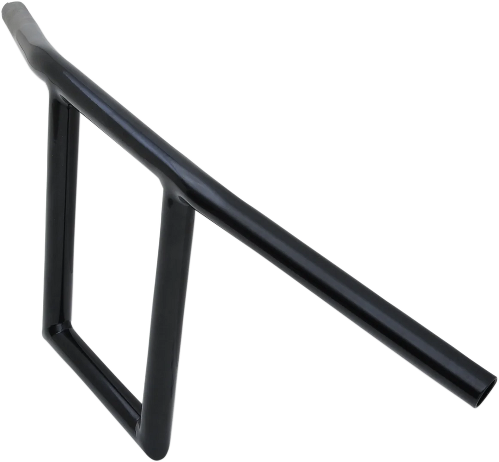 LA Choppers Handlebar - Window - 10" - Black LA-7385-10B - Side View