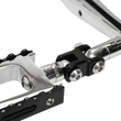 Load image into Gallery viewer, LA Choppers Male Footpeg Adapters - Black LA-7202-01B - Side View