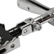 Load image into Gallery viewer, LA Choppers Male Footpeg Adapters - Chrome LA-7202-01 - Side View