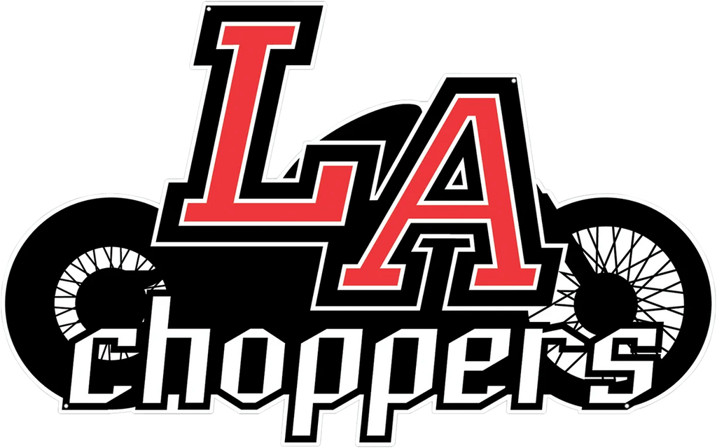 LA Choppers Metal Sign - Main Product View