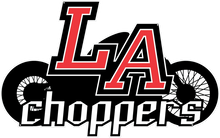 Load image into Gallery viewer, LA Choppers Metal Sign - Main Product View