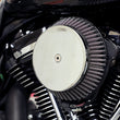 Load image into Gallery viewer, LA Choppers Plain Cover Big Air Cleaner Kit - Chrome LA-2392-02 - Main Product View