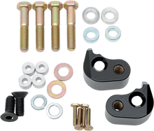 Load image into Gallery viewer, LA Choppers Rear Lowering Kit - Black Powder Coated - Lowers 1" - '02-'16 FL LA-7590-00B - Main Product View