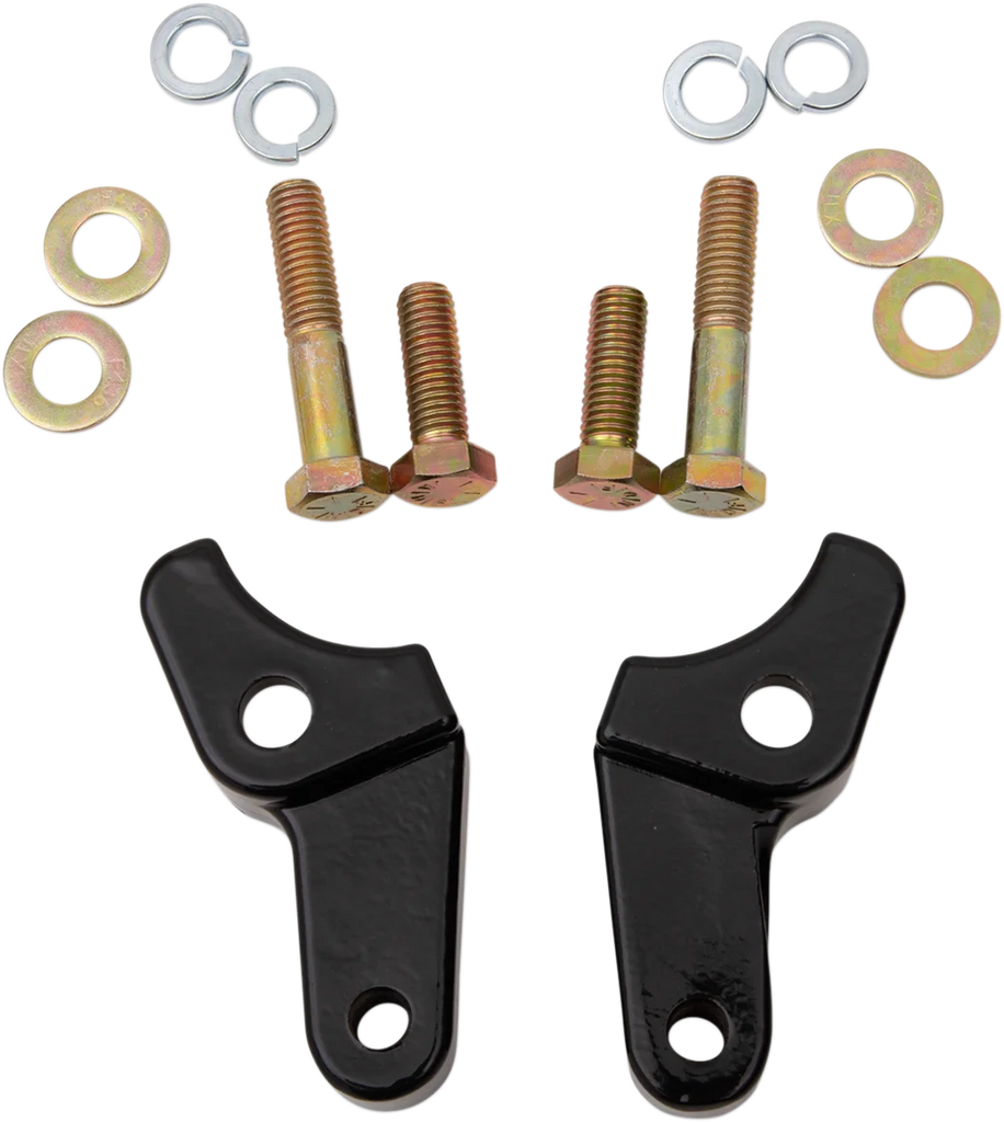 LA Choppers Rear Lowering Kit - Black Powder Coated LA-7590-06B - Main Product View