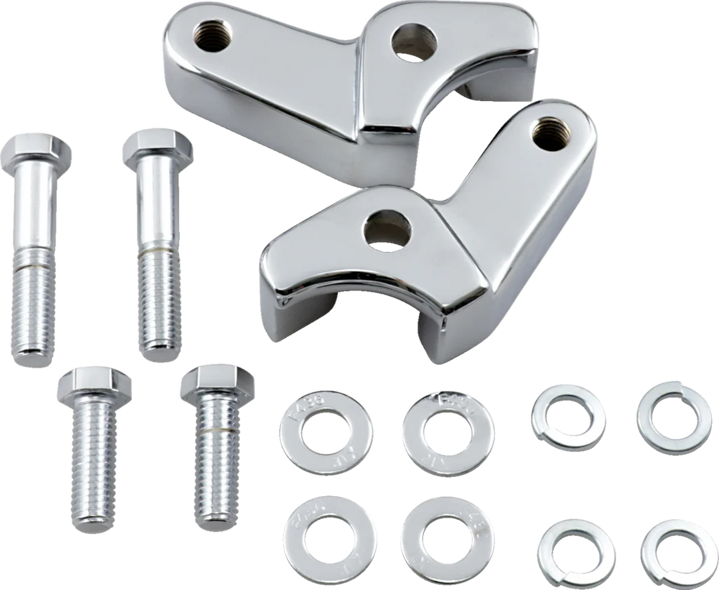 LA Choppers Rear Lowering Kit - Chrome - '18+ FL LA-7590-06 - Main Product View