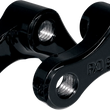 Load image into Gallery viewer, LA Choppers Rear Lowering Kit - Chrome - Lowers 1" - '06-'17 FXD LA-7590-02 - Side View