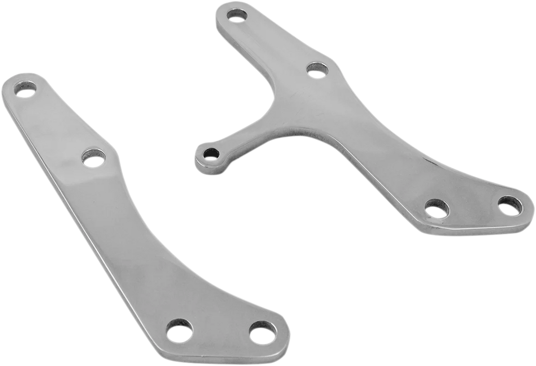 LA Choppers Rear Suspension Lowering Kit - Black - 1.50" LA-7500-40B - Side View