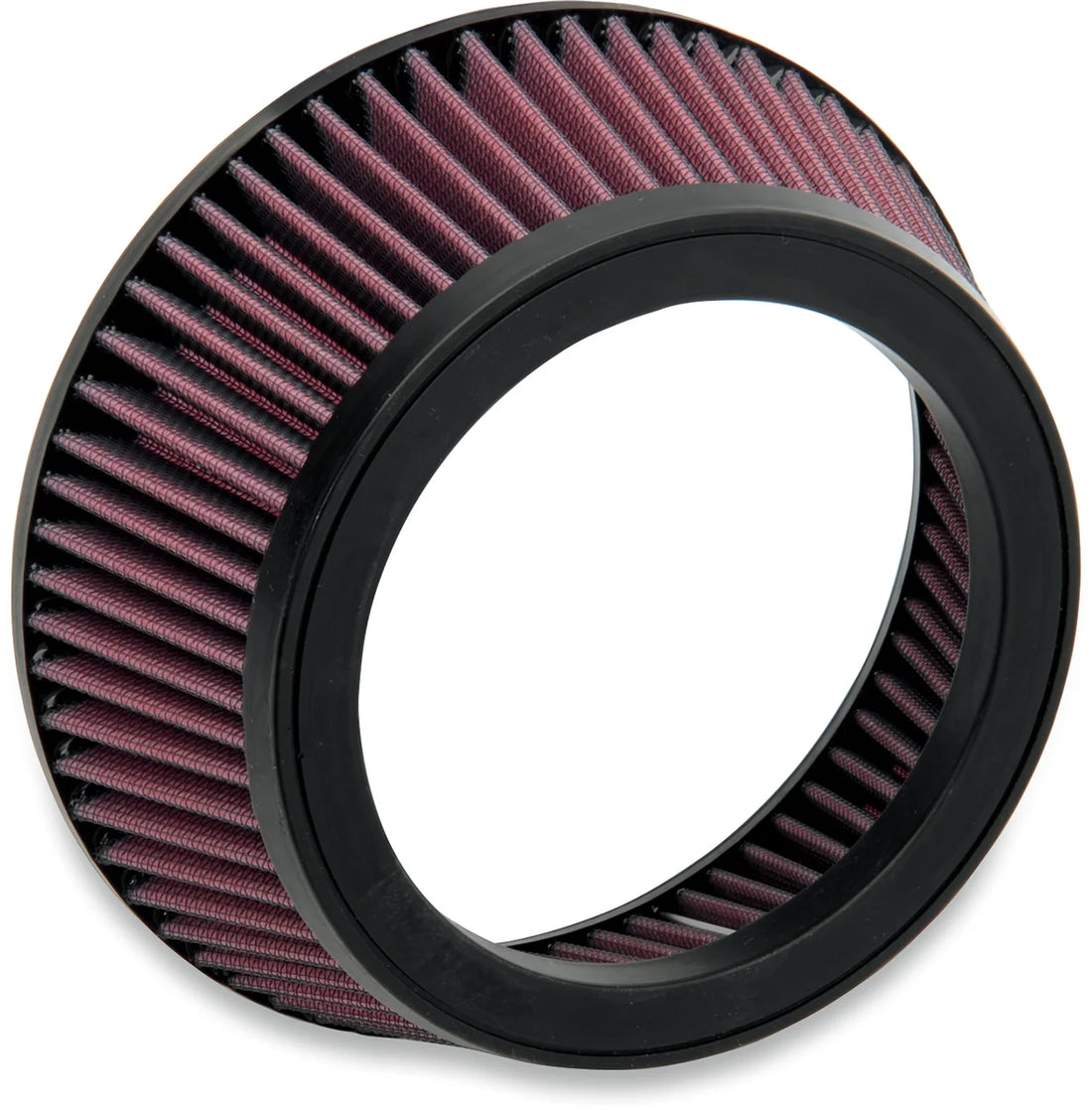 LA Choppers Replacement Air Filter - Black - LA Choppers/Affliction Air Cleaners LA-XXXFSM2 - Side View