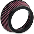 Load image into Gallery viewer, LA Choppers Replacement Air Filter - Red - LA Choppers/Affliction Air Cleaners - Big Twin LA-XXXFSM - Side View