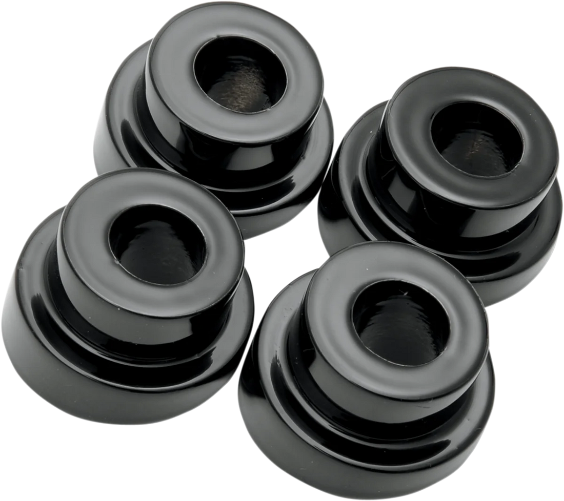 LA Choppers Riser Adapter - 10° - Black LA-7400-10B - Side View