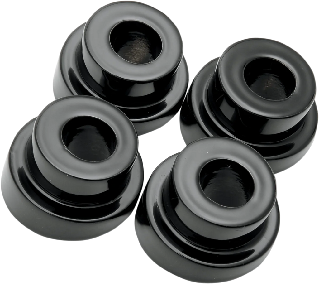 LA Choppers Riser Adapter - 10° - Black LA-7400-10B - Side View