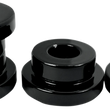 Load image into Gallery viewer, LA Choppers Riser Bushings - Solid - Black LA-7400-50B - Main Product View