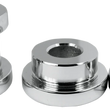 Load image into Gallery viewer, LA Choppers Riser Bushings - Solid - Chrome LA-7400-55C - Side View
