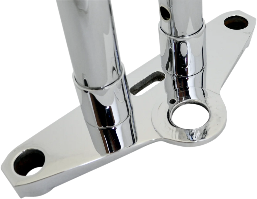 LA Choppers Riser Extensions - 1-1/2" x 1-1/2" - Chrome LA-7413-52 - Side View
